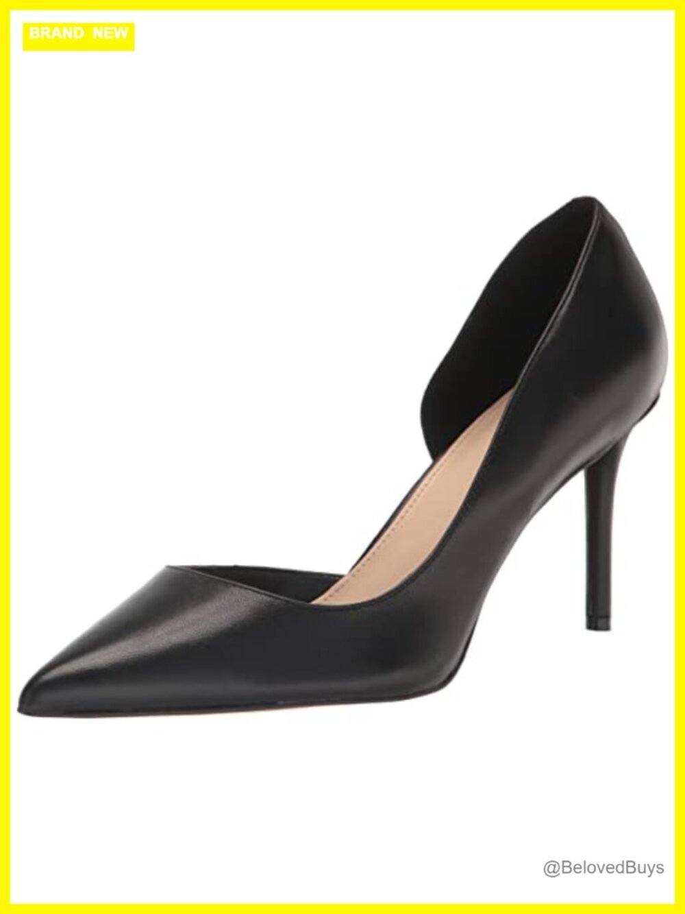 Pointed Toe Stiletto Heel Slip On Dress Pumps Formal Evening Shoes